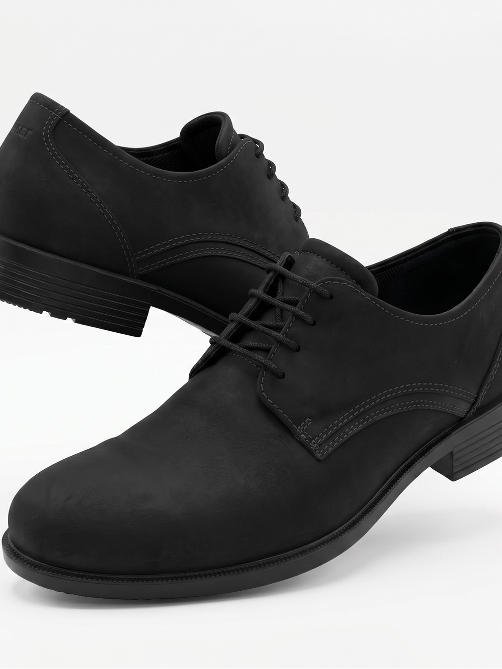 Ecco Harold Derby Men's Black Lace-Up Dress Shoes Size 41